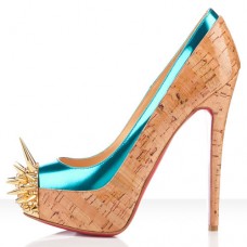 Plataformas Christian Louboutin Asteroid de 140 mm en el Caribe Plataformas Christian Louboutin Asteroid de 140 mm en el Caribe