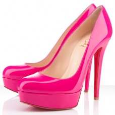 Plataformas Christian Louboutin Bianca de 140 mm en color rosa Plataformas Christian Louboutin Bianca de 140 mm en color rosa