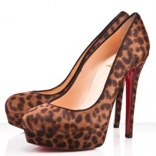 Plataformas Christian Louboutin Bianca de 140 mm con estampado de leopardo Plataformas Christian Louboutin Bianca de 140 mm con estampado de leopardo
