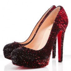 Plataformas Christian Louboutin Bianca de 140 mm rojas Plataformas Christian Louboutin Bianca de 140 mm rojas