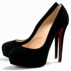 Plataformas Christian Louboutin Bianca de 120 mm negras Plataformas Christian Louboutin Bianca de 120 mm negras
