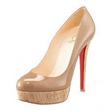 Plataformas Christian Louboutin Bianca de 120 mm con cordón Plataformas Christian Louboutin Bianca de 120 mm con cordón