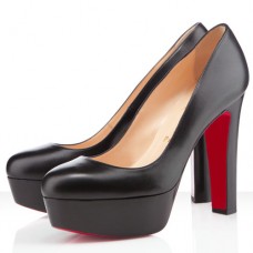 Plataformas Christian Louboutin Bianca de 140 mm negras Plataformas Christian Louboutin Bianca de 140 mm negras