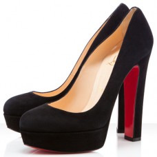 Plataformas Christian Louboutin Bianca de 140 mm negras Plataformas Christian Louboutin Bianca de 140 mm negras