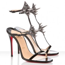 Sandalias Christian Louboutin Lady Max de 100 mm negras Sandalias Christian Louboutin Lady Max de 100 mm negras