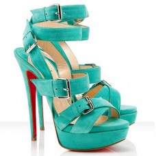 Christian Louboutin Toutenkaboucle Sandalias 140mm Caraibes Christian Louboutin Toutenkaboucle Sandalias 140mm Caraibes