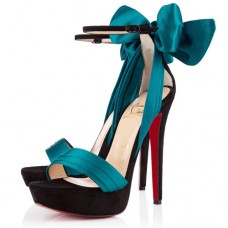 Sandalias Christian Louboutin Vampanodo de 140 mm color pavo real Sandalias Christian Louboutin Vampanodo de 140 mm color pavo real