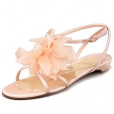Sandalias Christian Louboutin Petal Crepe rosas Sandalias Christian Louboutin Petal Crepe rosas