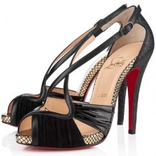 Sandalias Christian Louboutin Divinoche de 120 mm negras Sandalias Christian Louboutin Divinoche de 120 mm negras