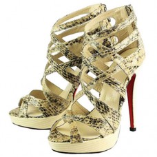 Sandalias Christian Louboutin Balota de 140 mm de pitón Sandalias Christian Louboutin Balota de 140 mm de pitón