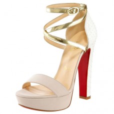 Sandalias Christian Louboutin Summerissima de 140 mm color oro Sandalias Christian Louboutin Summerissima de 140 mm color oro