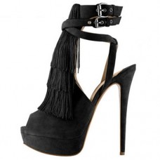 Sandalias Christian Louboutin Change Of The Guard de 140 mm, color negro. Sandalias Christian Louboutin Change Of The Guard de 140 mm, color negro.