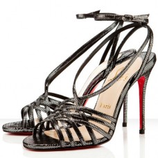 Sandalias Christian Louboutin Beverly de 100 mm negras Sandalias Christian Louboutin Beverly de 100 mm negras