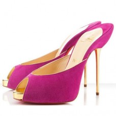 Sandalias Christian Louboutin Elisabeth de 120 mm, color rosa matador. Sandalias Christian Louboutin Elisabeth de 120 mm, color rosa matador.