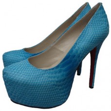 Plataformas Christian Louboutin Daffodile de 160 mm azules Plataformas Christian Louboutin Daffodile de 160 mm azules
