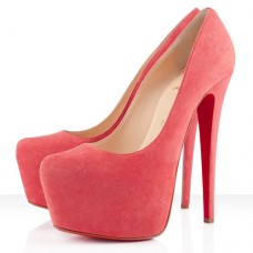 Plataformas Christian Louboutin Daffodile de 160 mm, color rosa, París Plataformas Christian Louboutin Daffodile de 160 mm, color rosa, París