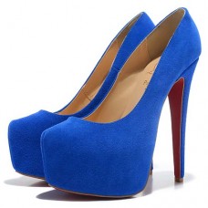 Plataformas Christian Louboutin Daffodile de 160 mm azules Plataformas Christian Louboutin Daffodile de 160 mm azules