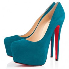 Plataformas Christian Louboutin Daffodile de 160 mm color pavo real Plataformas Christian Louboutin Daffodile de 160 mm color pavo real