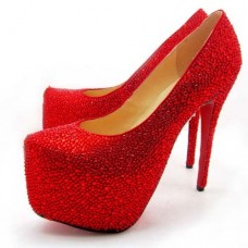 Plataformas Christian Louboutin Daffodile de 160 mm, color Rouge Lipstick Plataformas Christian Louboutin Daffodile de 160 mm, color Rouge Lipstick