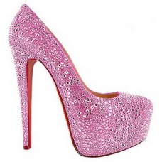 Plataformas Christian Louboutin Daffodile de 160 mm, color rosa Plataformas Christian Louboutin Daffodile de 160 mm, color rosa