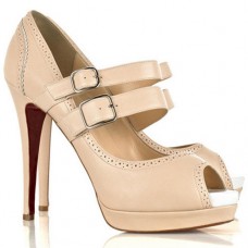 Zapatos de tacón Mary Jane Luly de Christian Louboutin de 140 mm, color rosa. Zapatos de tacón Mary Jane Luly de Christian Louboutin de 140 mm, color rosa.