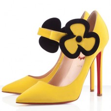 Zapatos de tacón Mary Jane Pensee de Christian Louboutin de 120 mm en Canari Zapatos de tacón Mary Jane Pensee de Christian Louboutin de 120 mm en Canari