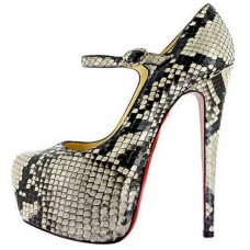 Zapatos de tacón Mary Jane Lady Daf de Christian Louboutin de 160 mm Roccia Zapatos de tacón Mary Jane Lady Daf de Christian Louboutin de 160 mm Roccia