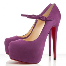 Zapatos de tacón Mary Jane Lady Daf de Christian Louboutin de 160 mm, color parmé Zapatos de tacón Mary Jane Lady Daf de Christian Louboutin de 160 mm, color parmé