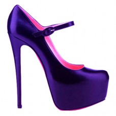 Zapatos de tacón Mary Jane Lady Daf de Christian Louboutin de 160 mm, color parmé Zapatos de tacón Mary Jane Lady Daf de Christian Louboutin de 160 mm, color parmé