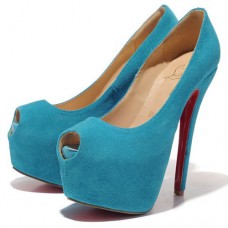 Zapatos de tacón con puntera abierta Highness de Christian Louboutin, 160 mm, estilo Caraibes Zapatos de tacón con puntera abierta Highness de Christian Louboutin, 160 mm, estilo Caraibes