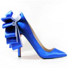 Zapatos Christian Louboutin Anemone de 120 mm para ocasiones especiales, color azul. Zapatos Christian Louboutin Anemone de 120 mm para ocasiones especiales, color azul.