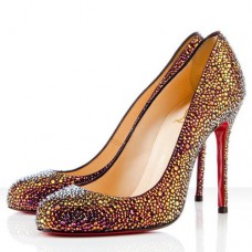Christian Louboutin Fifi Strass 100 mm Volcano para ocasiones especiales Christian Louboutin Fifi Strass 100 mm Volcano para ocasiones especiales
