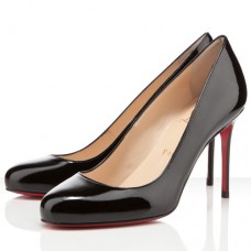 Zapatos de tacón Christian Louboutin Fifi de 80 mm, color negro. Zapatos de tacón Christian Louboutin Fifi de 80 mm, color negro.