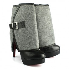 Botines Christian Louboutin Armony de 140 mm, color gris. Botines Christian Louboutin Armony de 140 mm, color gris.