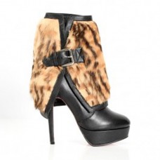 Botines Christian Louboutin Armony de 140 mm con estampado de leopardo. Botines Christian Louboutin Armony de 140 mm con estampado de leopardo.