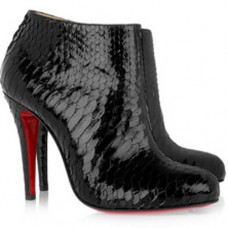Botines Christian Louboutin Belle de 100 mm, color negro. Botines Christian Louboutin Belle de 100 mm, color negro.