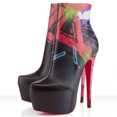 Botines Christian Louboutin Daf Booty de 160 mm, multicolor. Botines Christian Louboutin Daf Booty de 160 mm, multicolor.