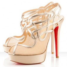 Botines Christian Louboutin Brandaptalo de 140 mm, modelo Platine Botines Christian Louboutin Brandaptalo de 140 mm, modelo Platine