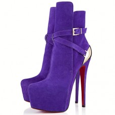 Botines Christian Louboutin Equestria de 160 mm, color parmé Botines Christian Louboutin Equestria de 160 mm, color parmé