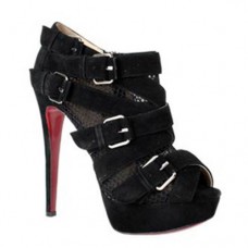 Botines Christian Louboutin Mad Marta de 140 mm, color negro. Botines Christian Louboutin Mad Marta de 140 mm, color negro.