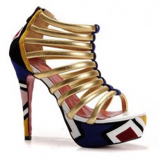 Botines Christian Louboutin Romaine de 140 mm multicolor Botines Christian Louboutin Romaine de 140 mm multicolor