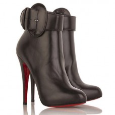 Botines Christian Louboutin Trottinette de 140 mm color chocolate. Botines Christian Louboutin Trottinette de 140 mm color chocolate.