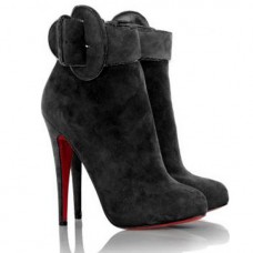Botines Christian Louboutin Trottinette de 140 mm, color negro. Botines Christian Louboutin Trottinette de 140 mm, color negro.