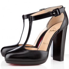 Botines Christian Louboutin Minochen de 120 mm, color negro. Botines Christian Louboutin Minochen de 120 mm, color negro.