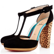 Botines Christian Louboutin Minochen de 120 mm, color negro. Botines Christian Louboutin Minochen de 120 mm, color negro.