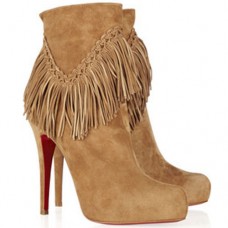 Botines Christian Louboutin Rom de 120 mm color camel Botines Christian Louboutin Rom de 120 mm color camel