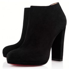 Botines Christian Louboutin Rock And Gold de 120 mm, color negro. Botines Christian Louboutin Rock And Gold de 120 mm, color negro.