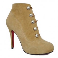 Botines Christian Louboutin Fifre Corset de 120 mm color camel Botines Christian Louboutin Fifre Corset de 120 mm color camel