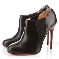 Botines Christian Louboutin Lastoto de 100 mm, color negro. Botines Christian Louboutin Lastoto de 100 mm, color negro.