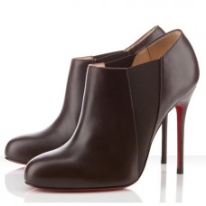 Botines Christian Louboutin Lastoto de 100 mm color chocolate. Botines Christian Louboutin Lastoto de 100 mm color chocolate.